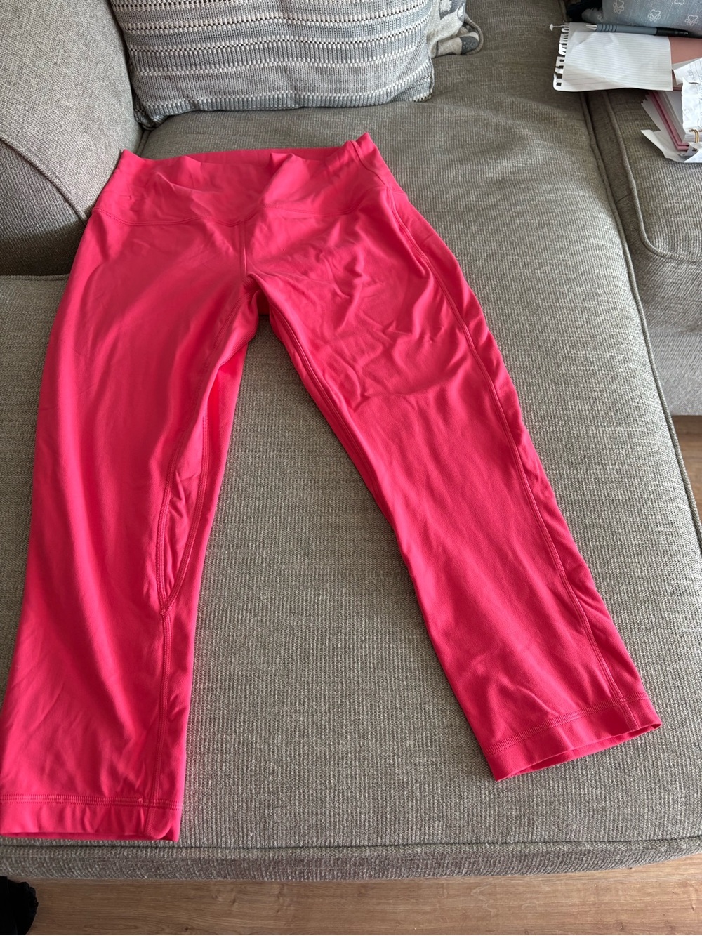 Lululemon align bright coral  Athletic Leggings (10)